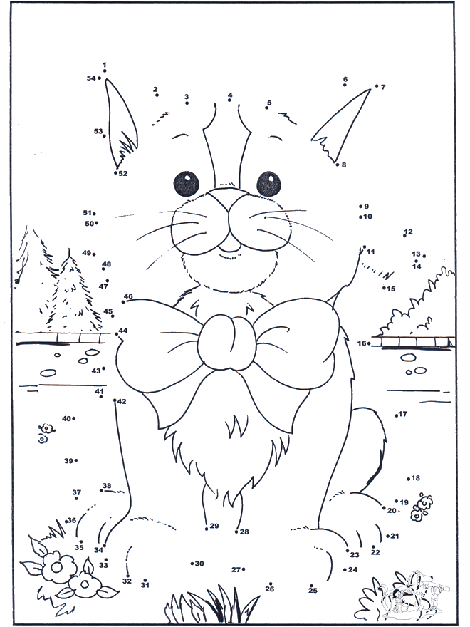 connecting the points Colouring Pages (page 2)