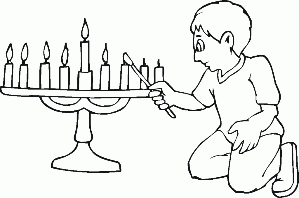 Hanukkah Coloring Pages - Coloring For KidsColoring For Kids