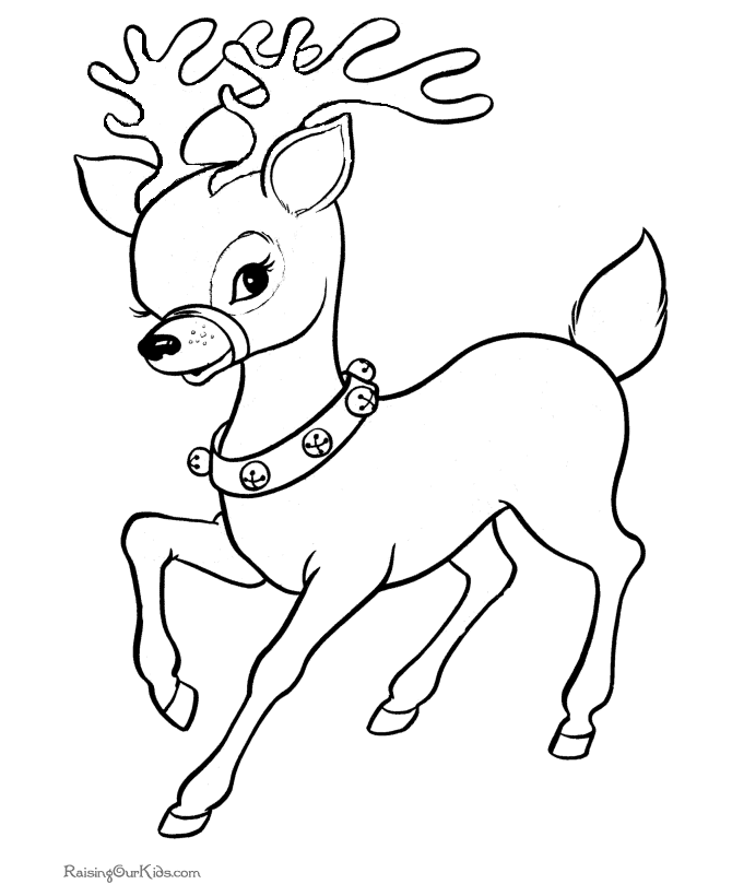 Christmas Coloring Picture | Free coloring pages