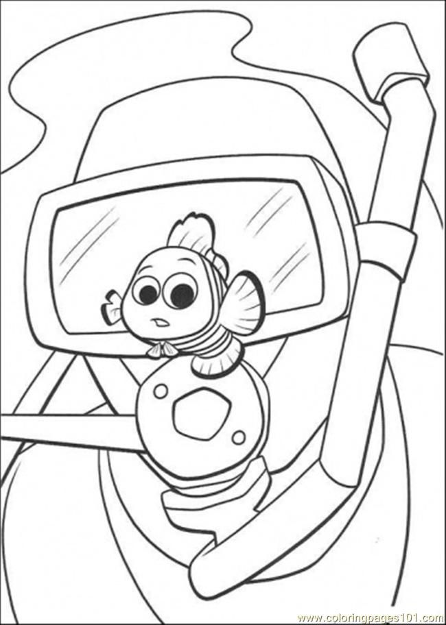 Finding Nemo Coloring Pages For Kids Disney Tattoo Page 2