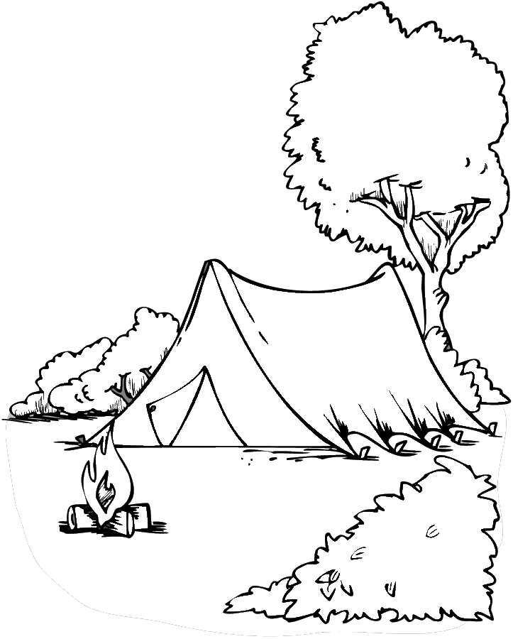 Outdoor Coloring Pages Coloring Home