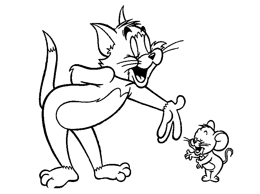 Coloring Pages Tom And Jerry 106 | Free Printable Coloring Pages