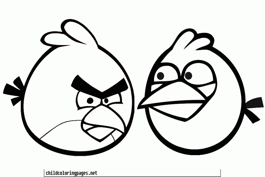 Angry Birds Coloring Pages 18 :Kids Coloring Pages | Printable 