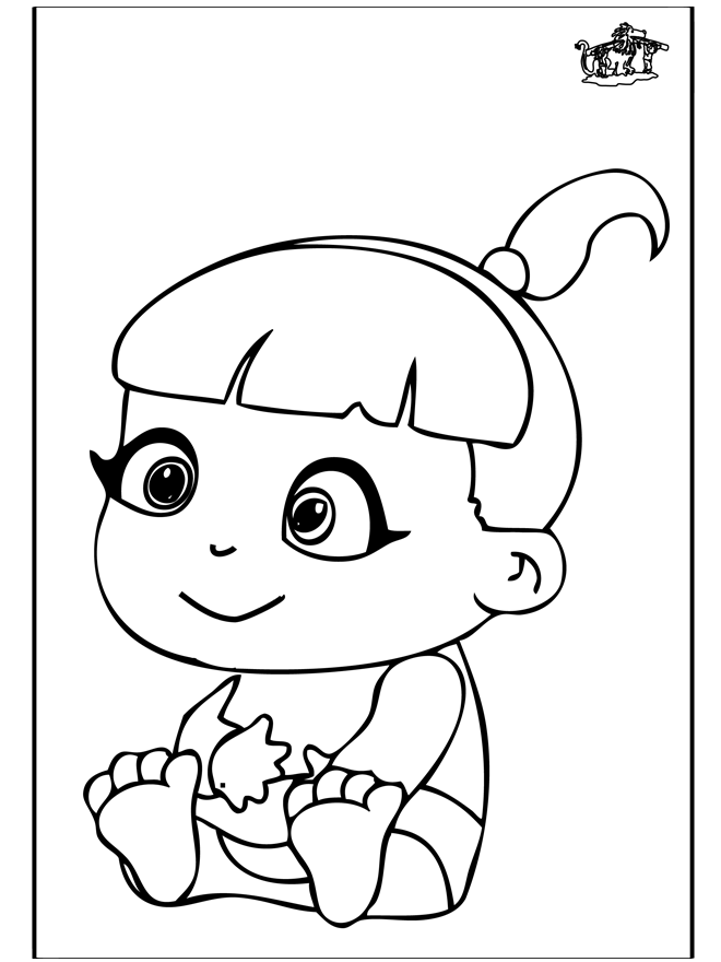 baby girl coloring pages  coloring home