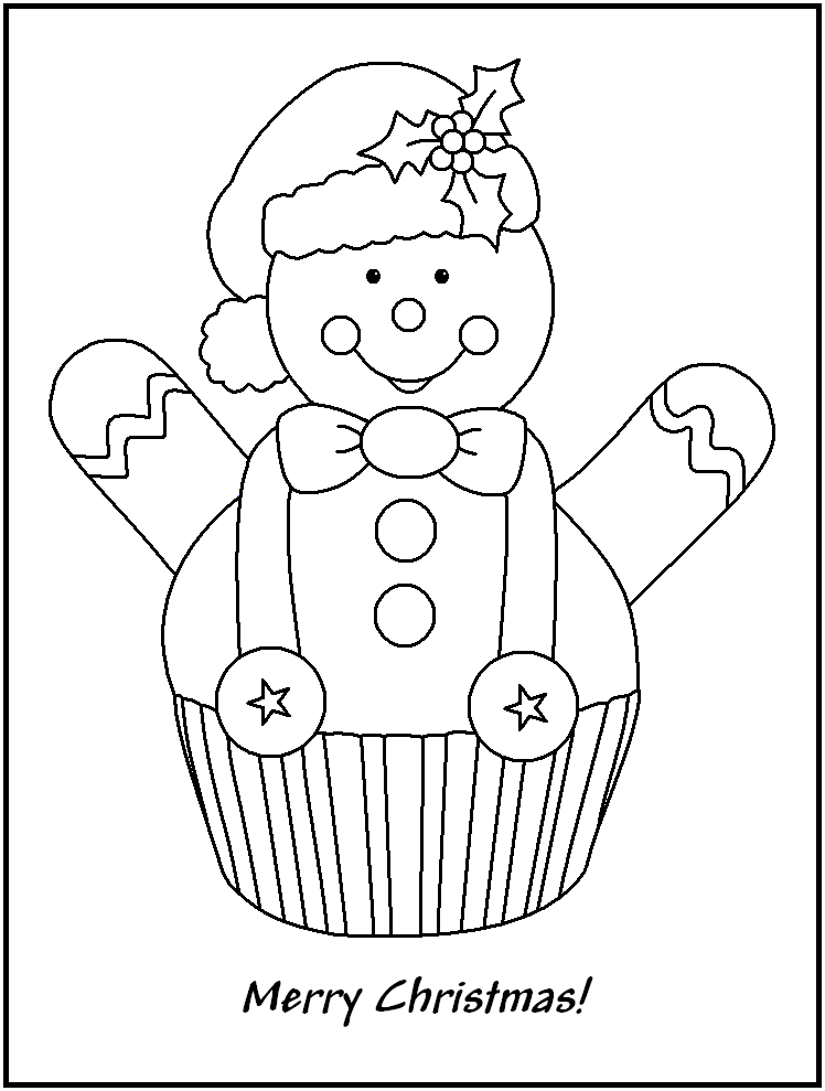 Free Gingerbread Coloring Pages - Coloring Home