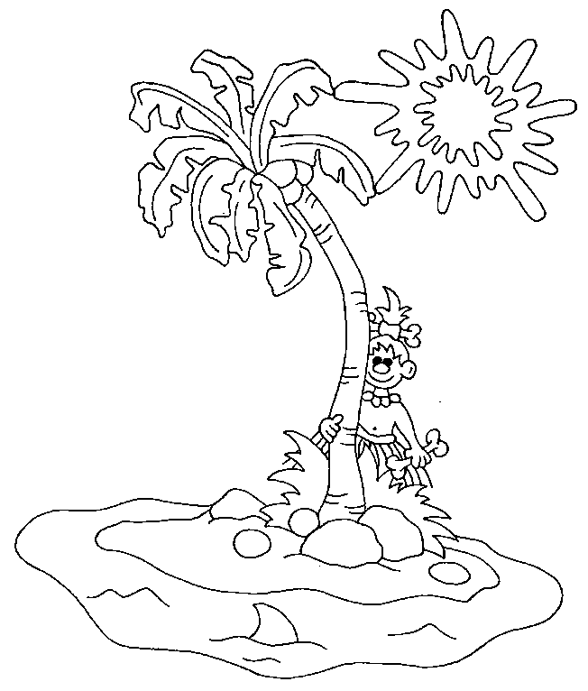 Tropical Coloring Pages - Free Printable Coloring Pages | Free 