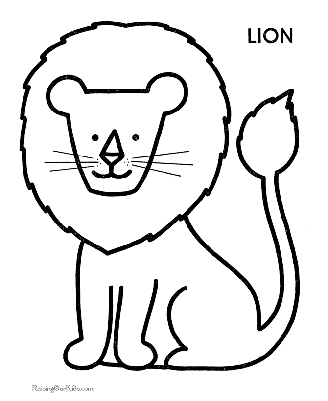 Coloring Pages For Preschool 2 | Free Printable Coloring Pages