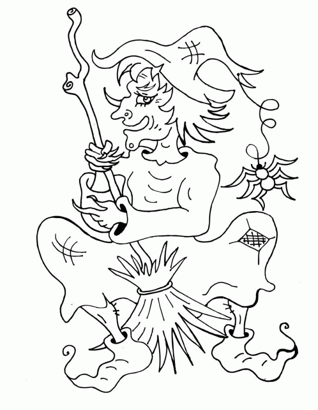 Witch Coloring Pages Coloring Pages To Print 211577 Witch Coloring 