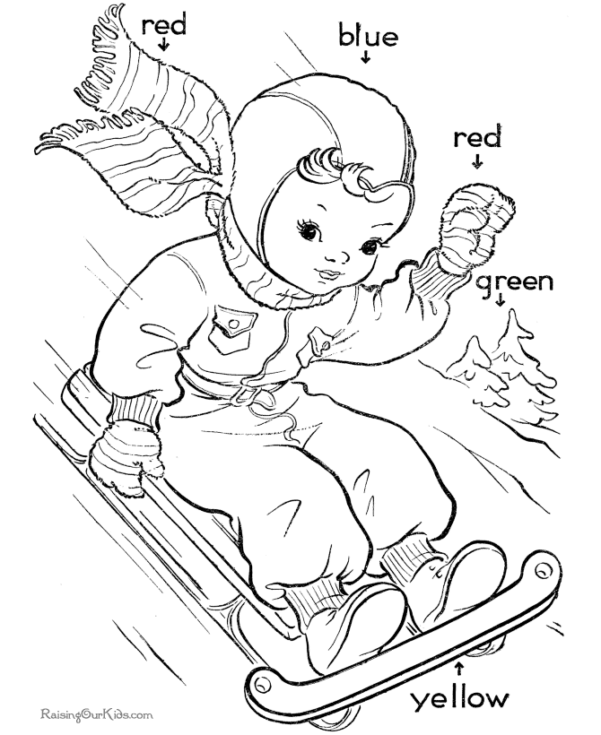 primary color Colouring Pages