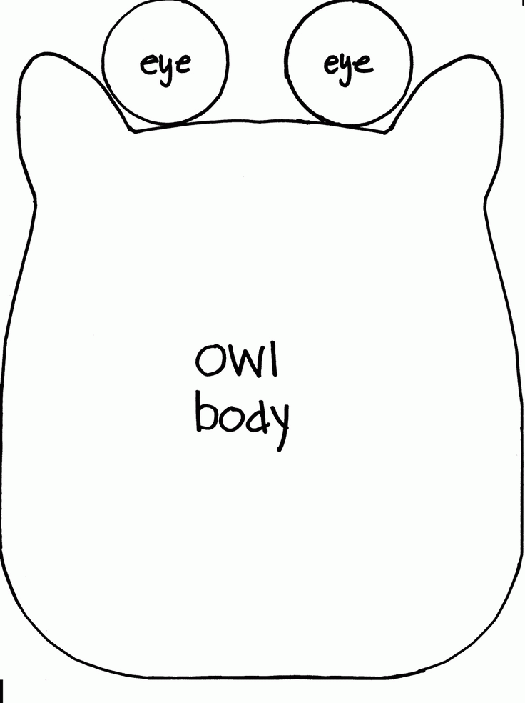 owl template | Crafts