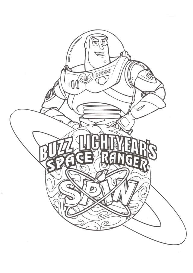 great Toy story buzz lightyear coloring pages for kids | Best 