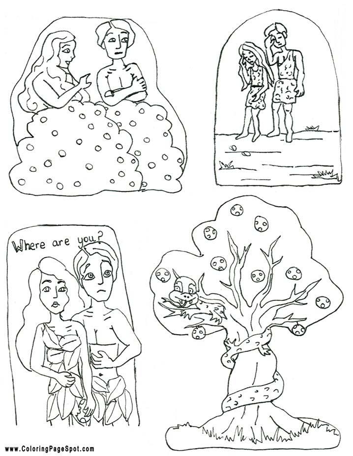 Printable Adam And Eve Template - Customize and Print