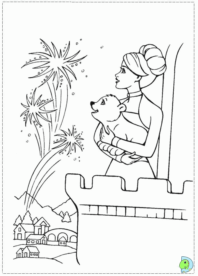 Barbie and The Magic Pegasus Coloring Pages « Printable Coloring Pages