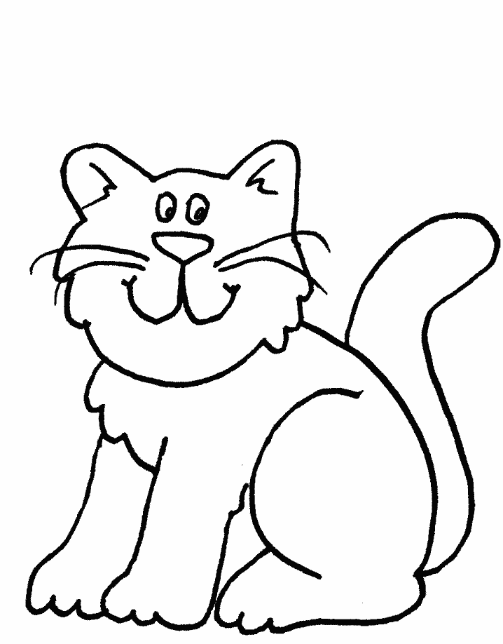 Cats Cat25 Animals Coloring Pages & Coloring Book - Coloring Home