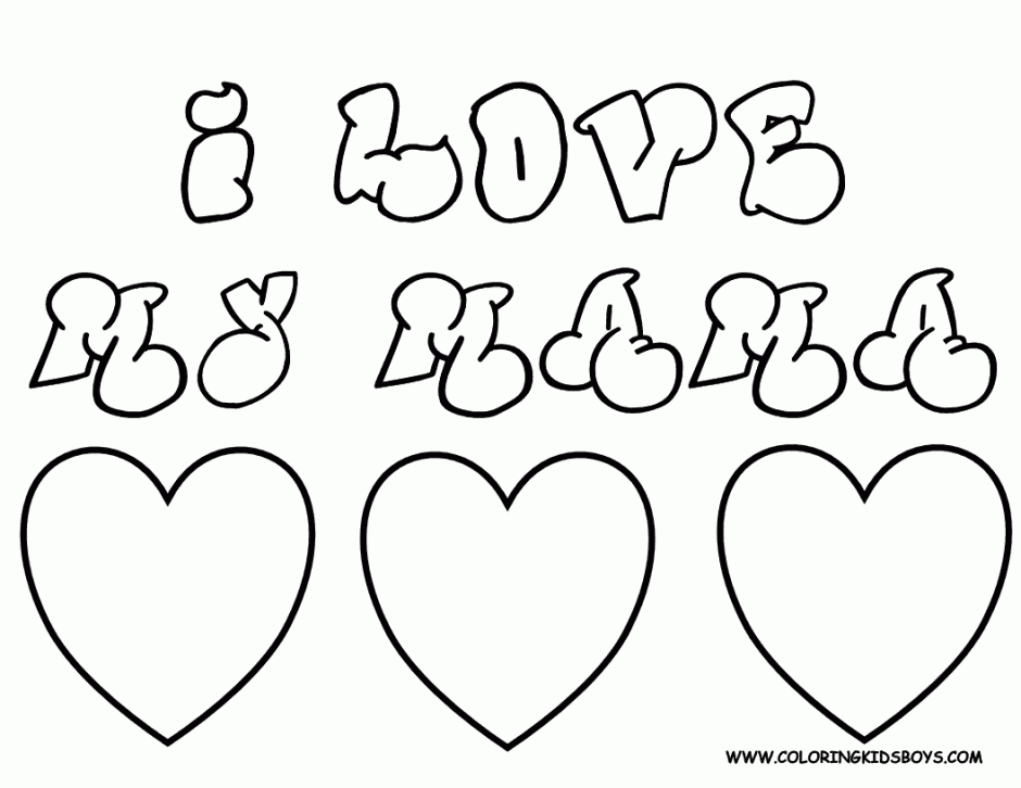 I Love You Daddy Coloring Pages Coloring Book Area Best Source 
