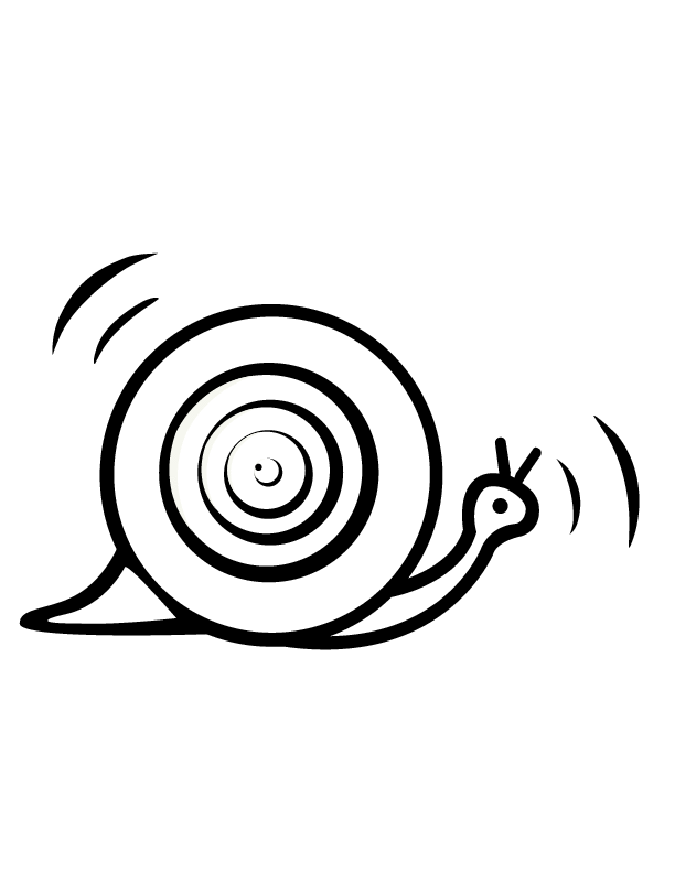 snail 0110 printable coloring in pages for kids - number 1981 online