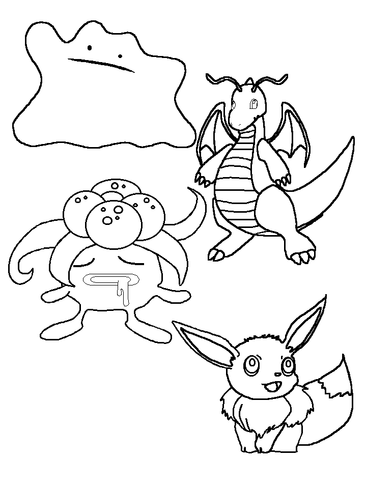 pokemon jolteon Colouring Pages (page 3)