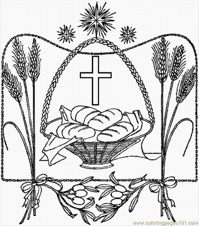Coloring Pages Gious Easter Coloring Page 03 (Other > Religions 