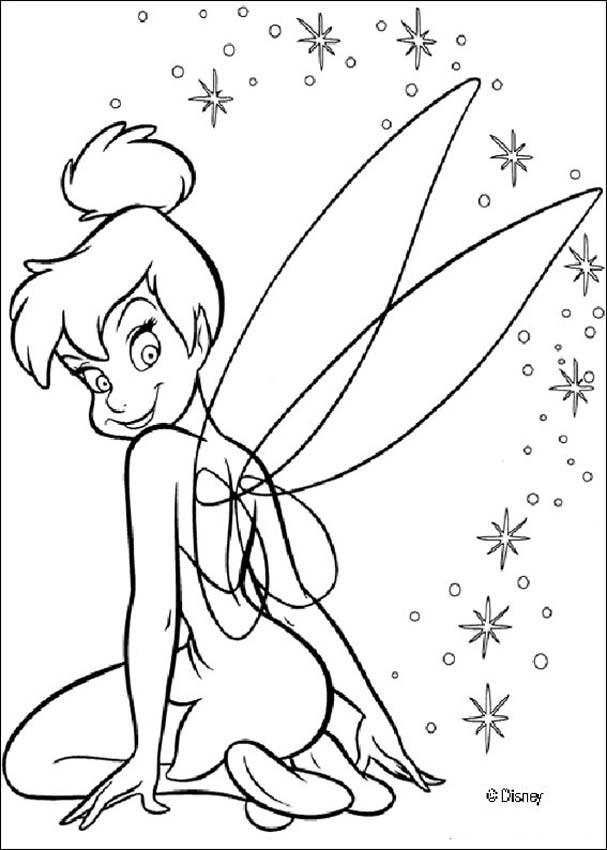 Amazing Coloring Pages: Tinkerbell Coloring Pages