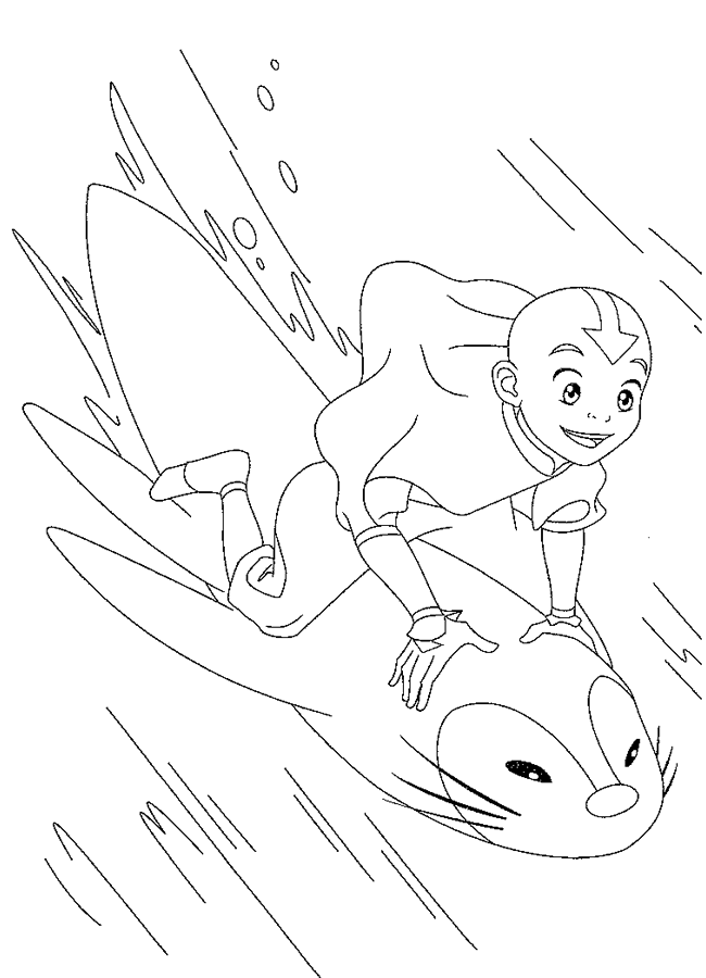 Avatar Coloring Page | Printable Coloring Pages