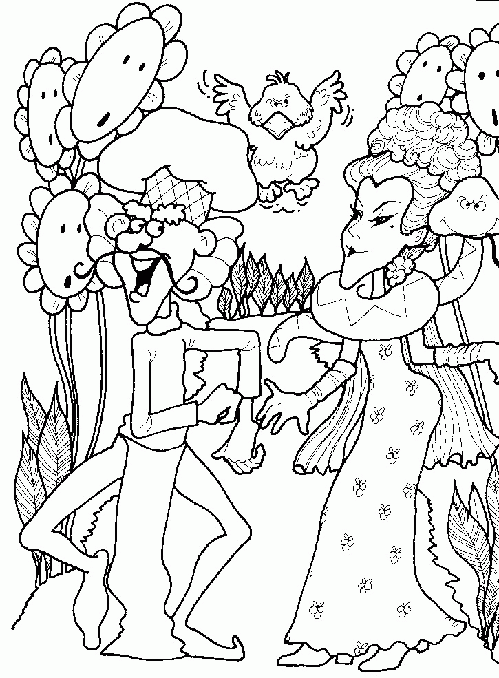 Patch Kids sweets Colouring Pages