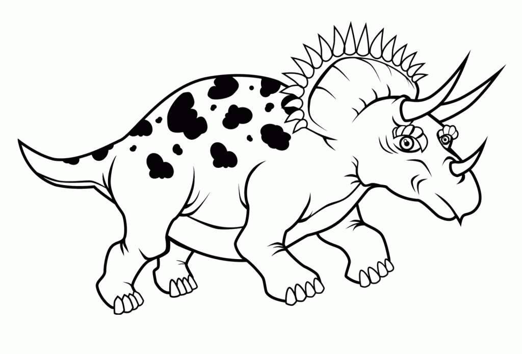 Dinosaur Coloring Pages for Kids- Free Coloring Sheets to print