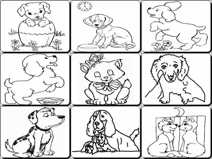Animal Coloring Free Printable House Coloring Pages For Kids 