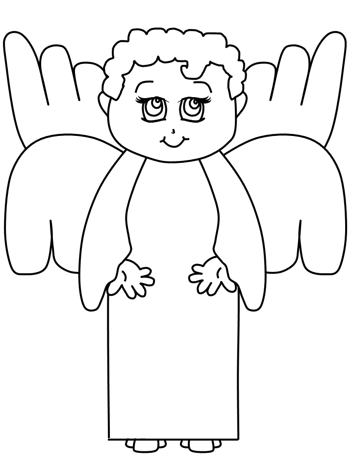Angel24 Angels Coloring Pages & Coloring Book