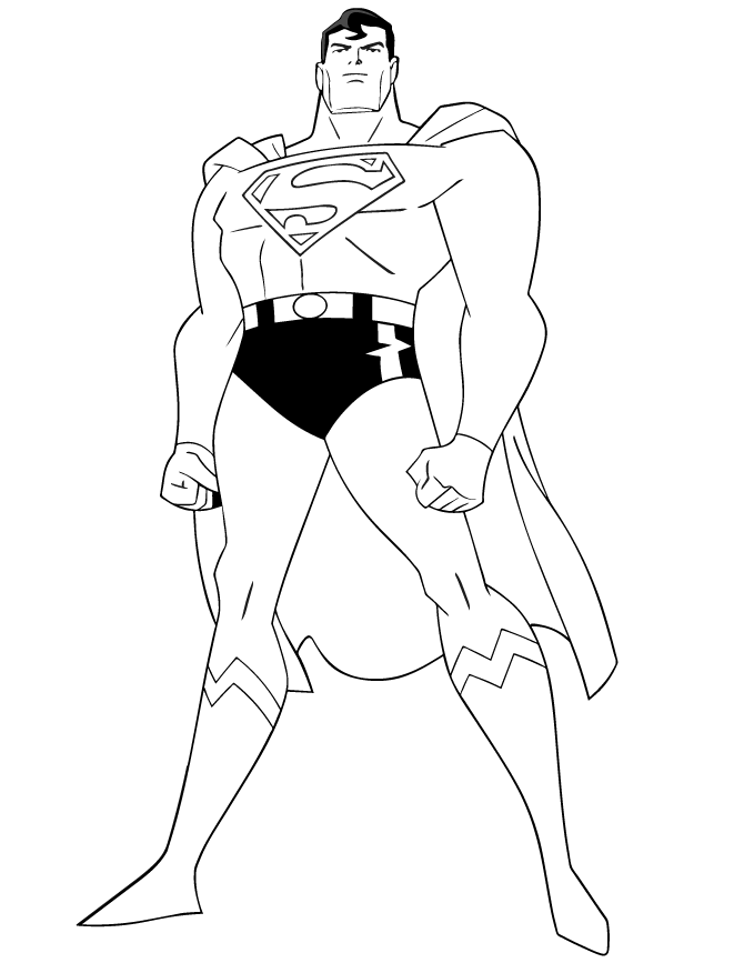 Superhero Coloring Pages Car Pictures