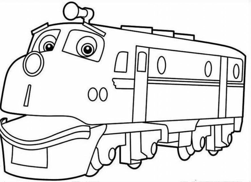 Chuggington Ready To Go Coloring Page Coloringplus 186369 