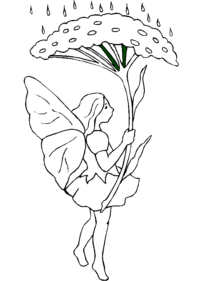 Amazing Coloring Pages: Fairies printable coloring pages