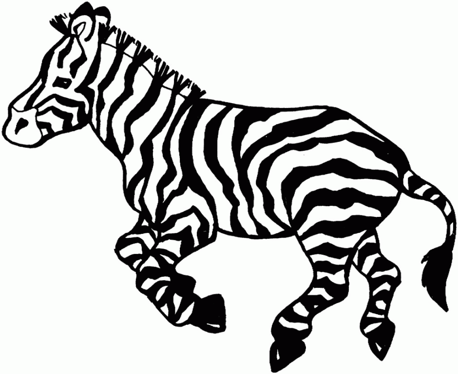 Toonpeps Free Printable Zebra Coloring Pages For Kids 227911 Zebra 