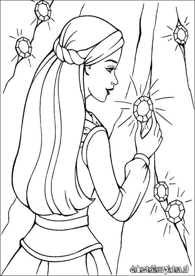 Barbie coloring pages - Printable coloring pages