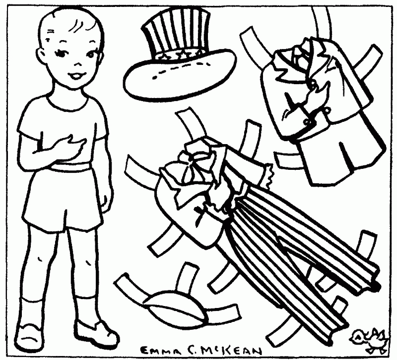 Coloring Pages Of Uncle Sam