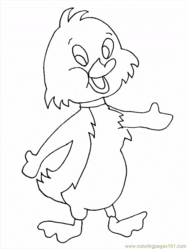 Easter Duck Coloring Pages 165 | Free Printable Coloring Pages