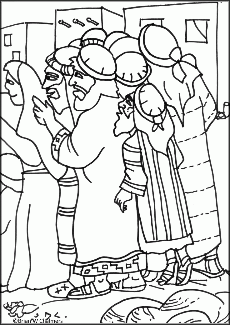 zaccheus coloring page | Bible Lessons for Kids