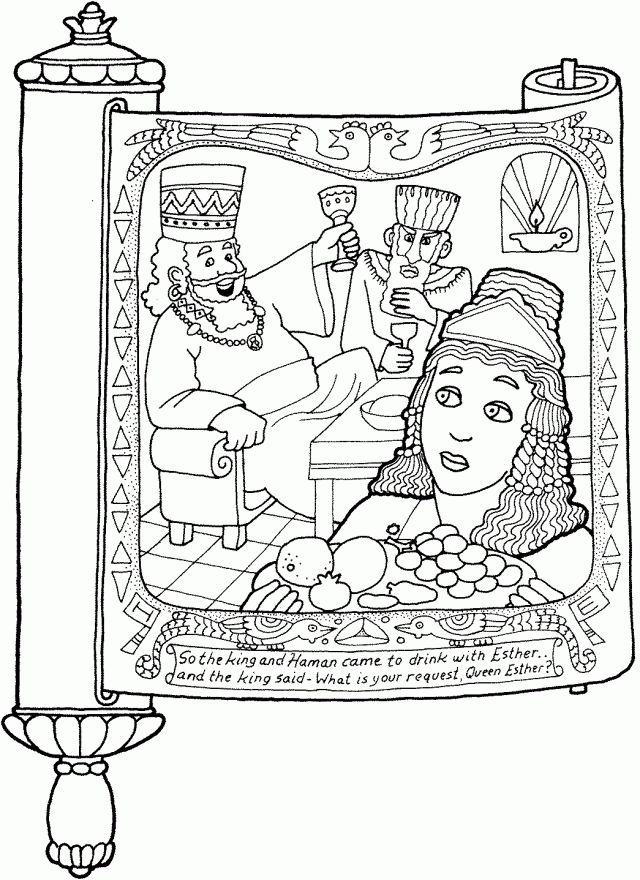 Pictures Of Queen Esther - Coloring Home