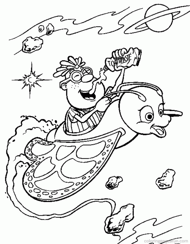 Jimmy Neutron | Free Printable Coloring Pages