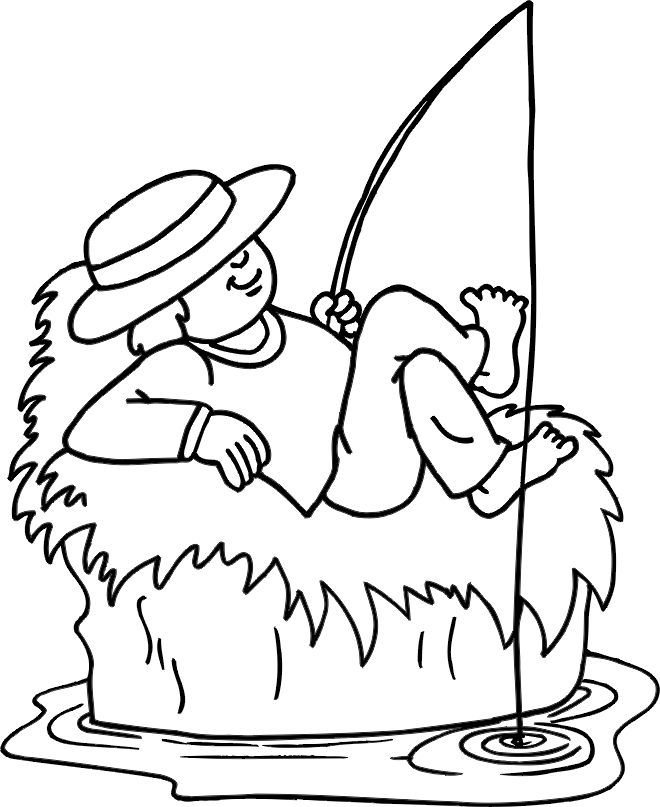 Fishing Coloring Pages | Coloring Pages