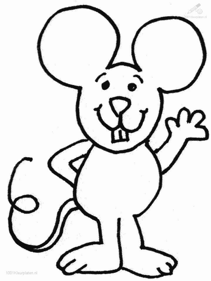 Mouse Coloring Book - Kids Colouring Pages