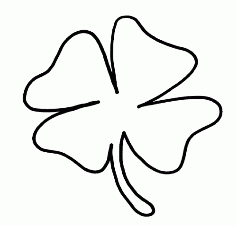 Shamrock Coloring Pages - HD Printable Coloring Pages