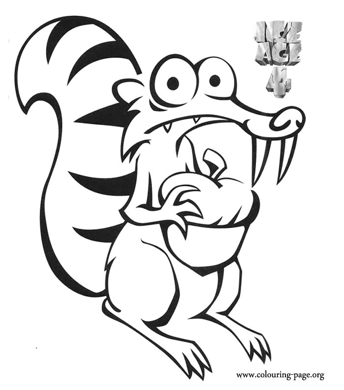 Manny Ice Age Coloring Pages For Kids | DownloadColoringPages.