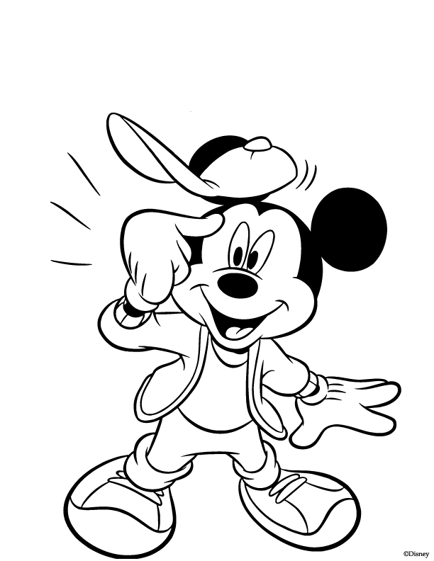 Coloring Pictures of Disney Characters
