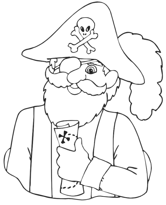 Pirate coloring pages for kids | Coloring Pages