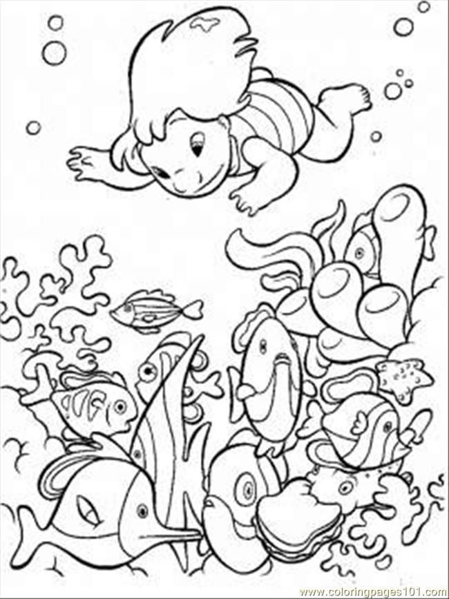 Free Printable Ocean Life Coloring Pages Coloring Home