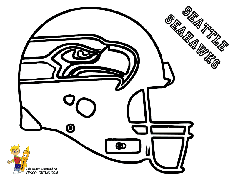 Seattle Seahawks Football Helmet