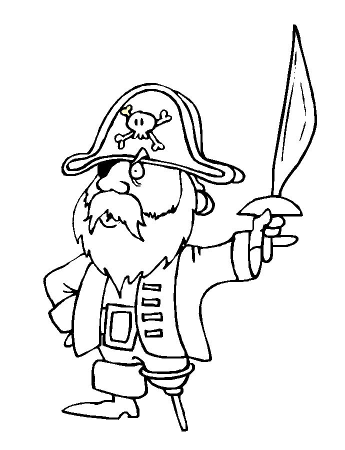 Pirates Coloring Pages - Coloring Home