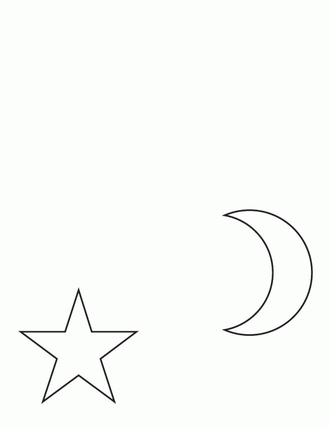 Star and Moon by Eliza Fegley | Wiccan: Pagan Coloring Pages | Pinter…