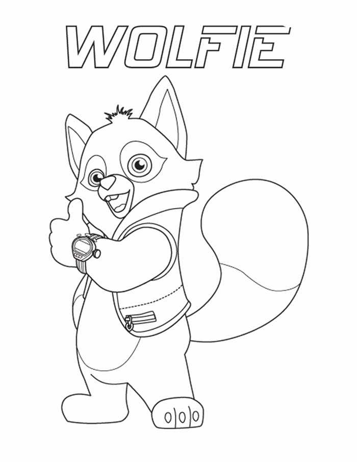 Special Agent Oso Coloring Pages 005