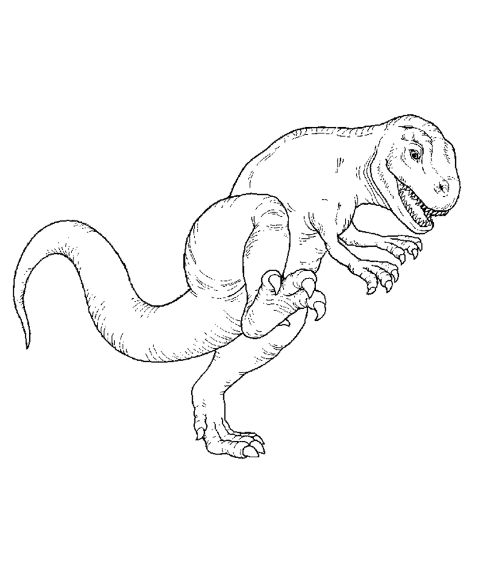 Tyrannosaurus Rex Coloring Pages - Free Printable Coloring Pages 